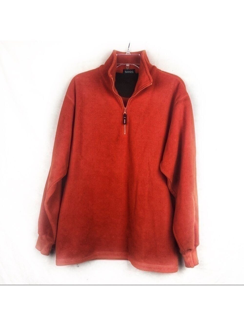 EUC-VINTAGE Bossini 1/2Zipper Collar FleeceJacket